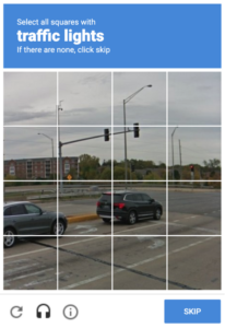 reCAPTCHA auf Kontaktseiten